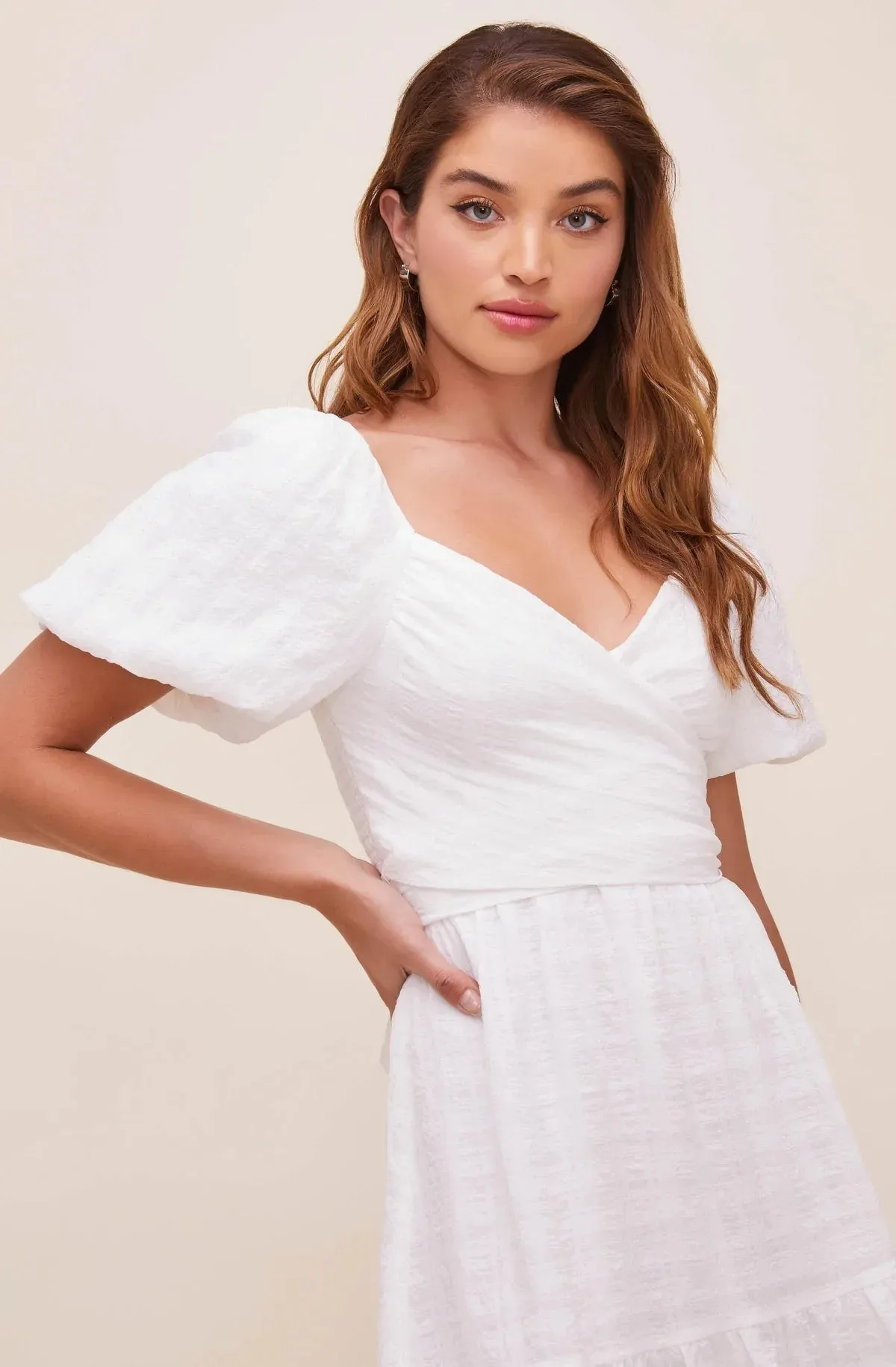 Sonnet Dress Stylish in White