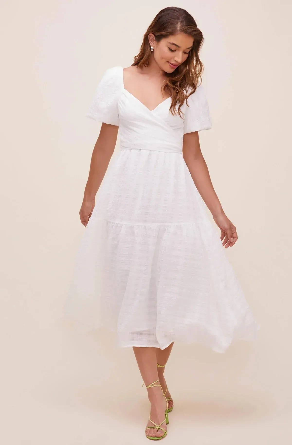 Sonnet Dress Stylish in White