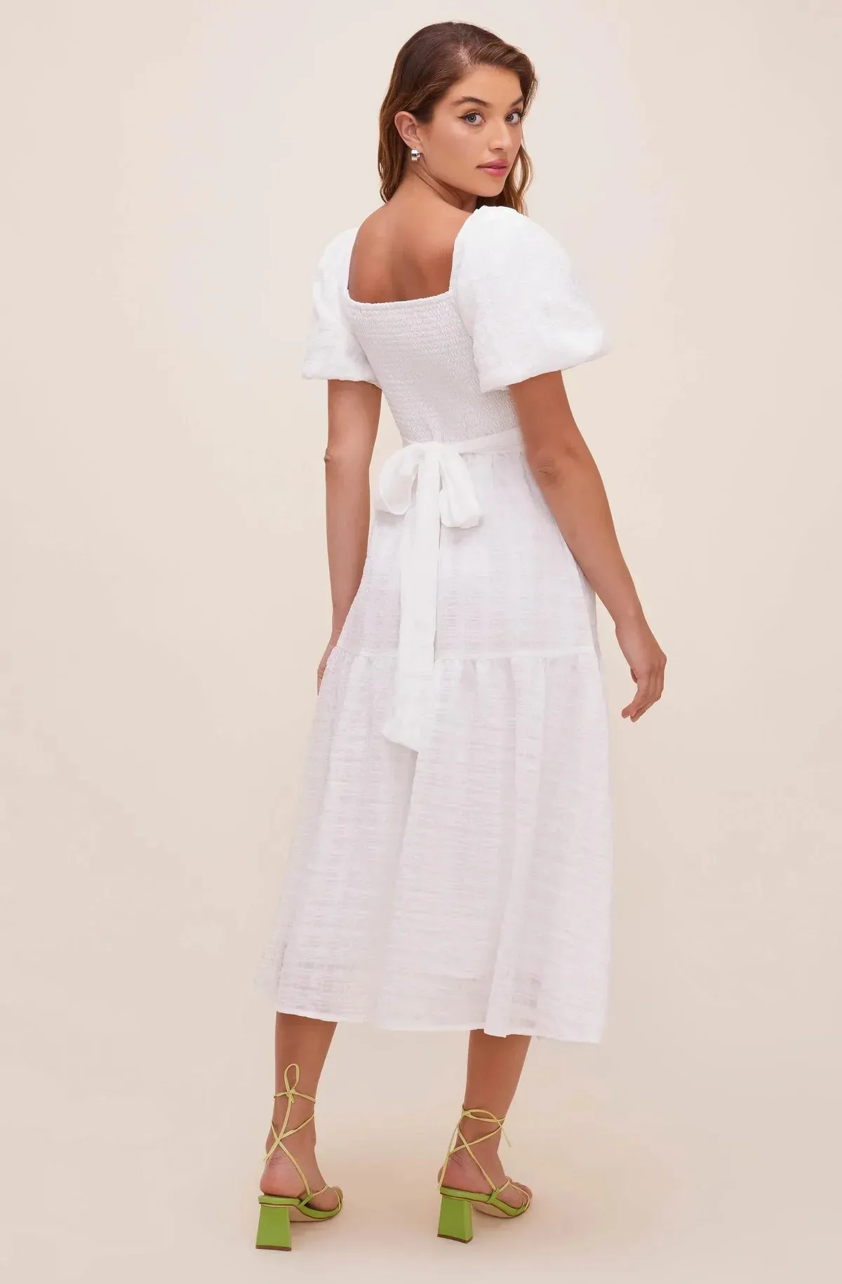 Sonnet Dress Stylish in White