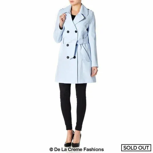 Spring/Summer Military Double Breasted Trench Coat (9049-SP)