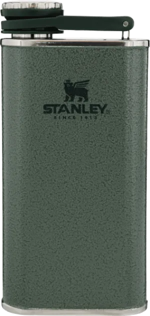 Stanley Classic Wide Mouth Pocket Flask Hammertone Green - 230ml