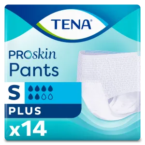 Tena Proskin Pants Plus Small 14 - Comfortabele incontinentiebroekjes voor dag en nacht