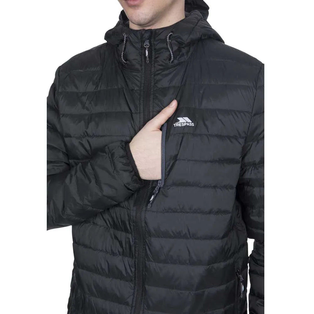 Trespass Digby Men's Packable Hooded Down Jacket