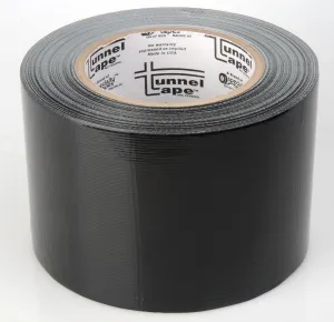 Tunnel Tape 4In Solid Black 40yd