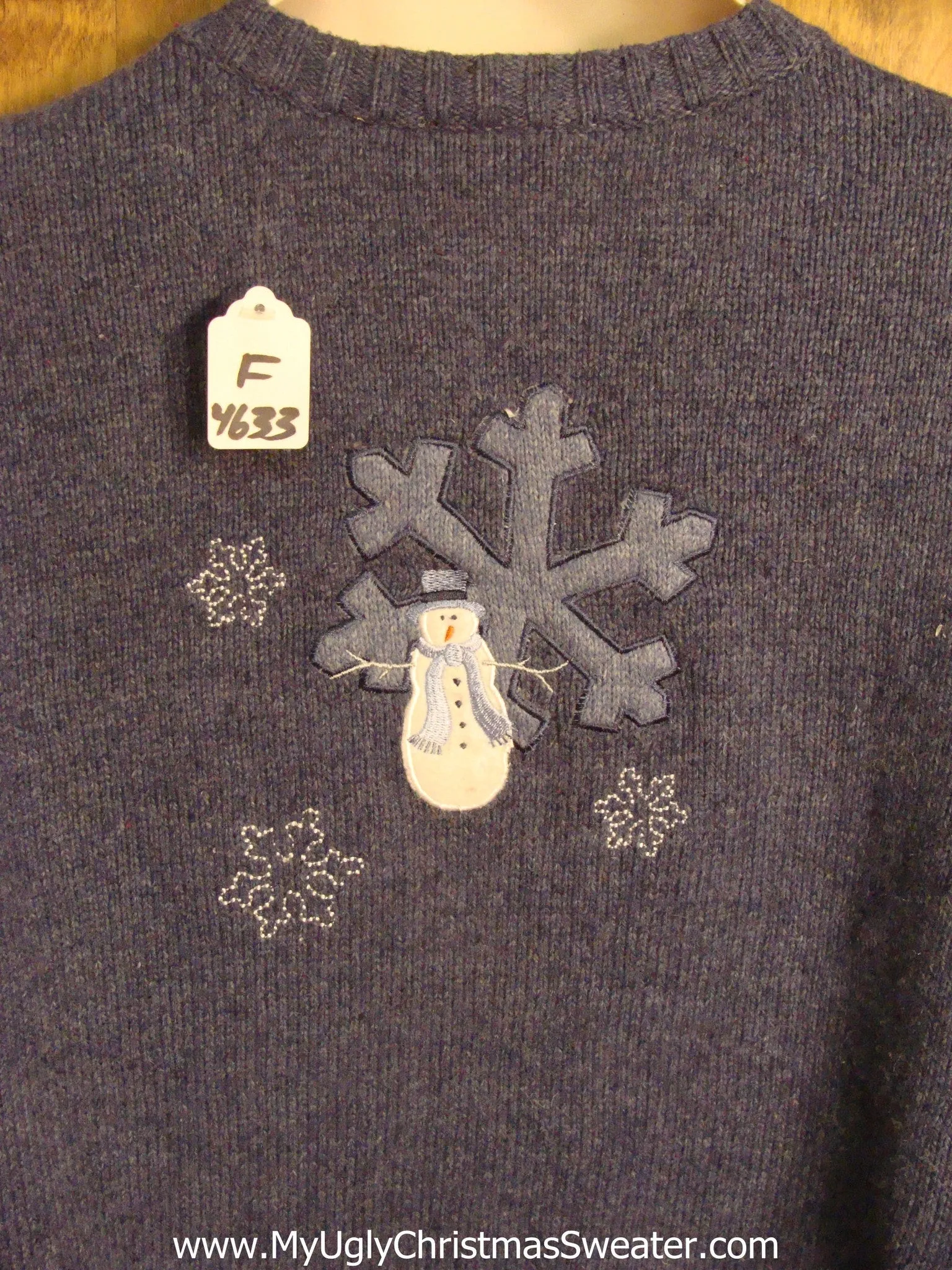 Ugly Christmas Sweater with Snowmen