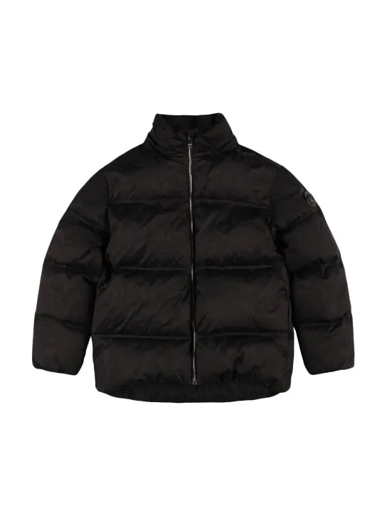 Versace   Hooded poly down jacket 