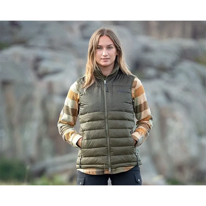 Warmy Synthetic Down Lady Vest (Olive)