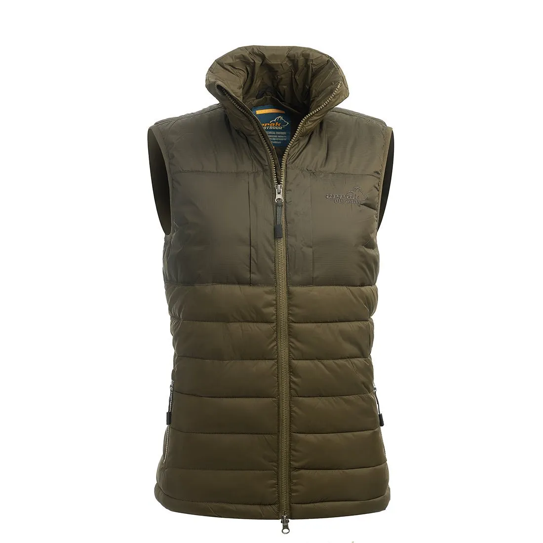 Warmy Synthetic Down Lady Vest (Olive)