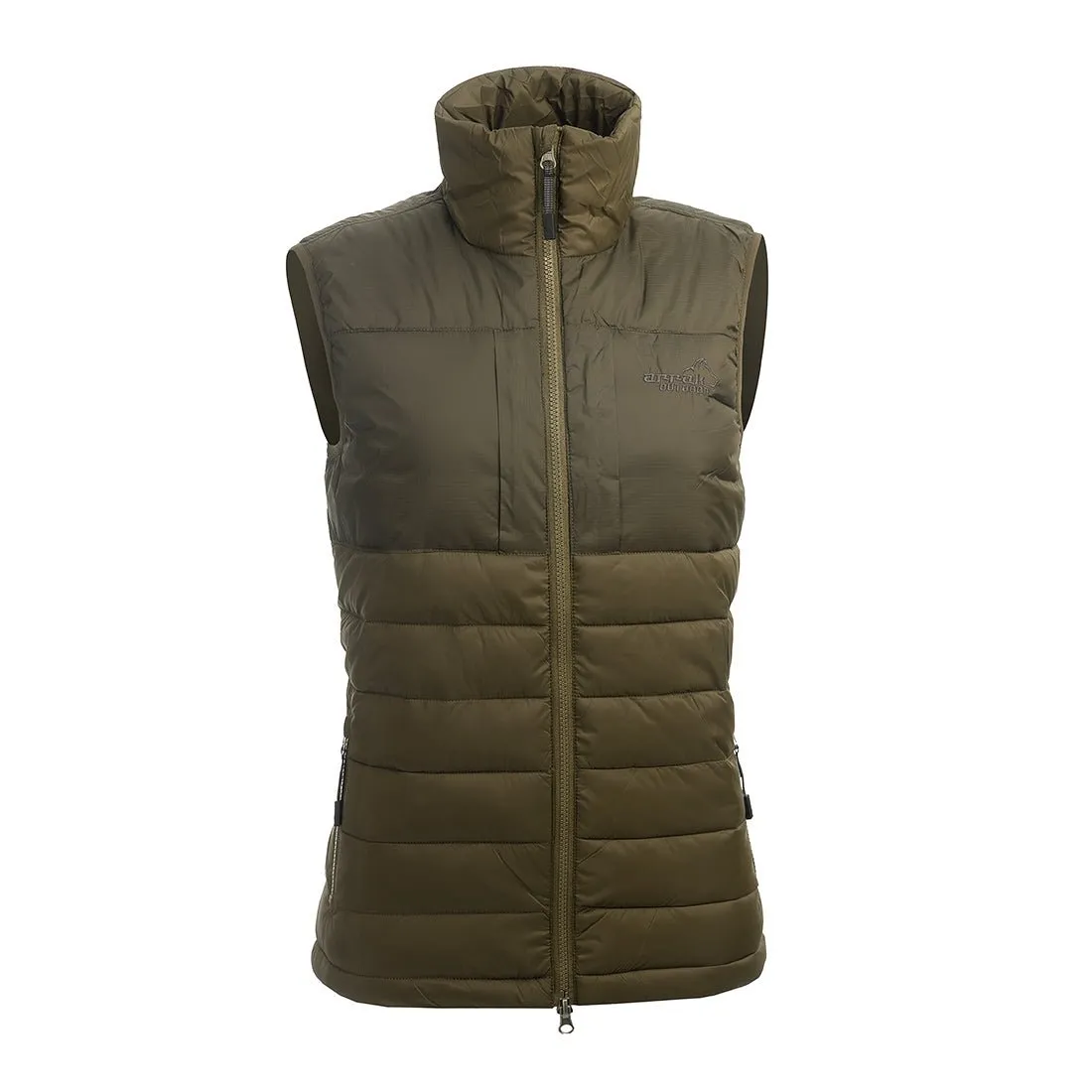 Warmy Synthetic Down Lady Vest (Olive)