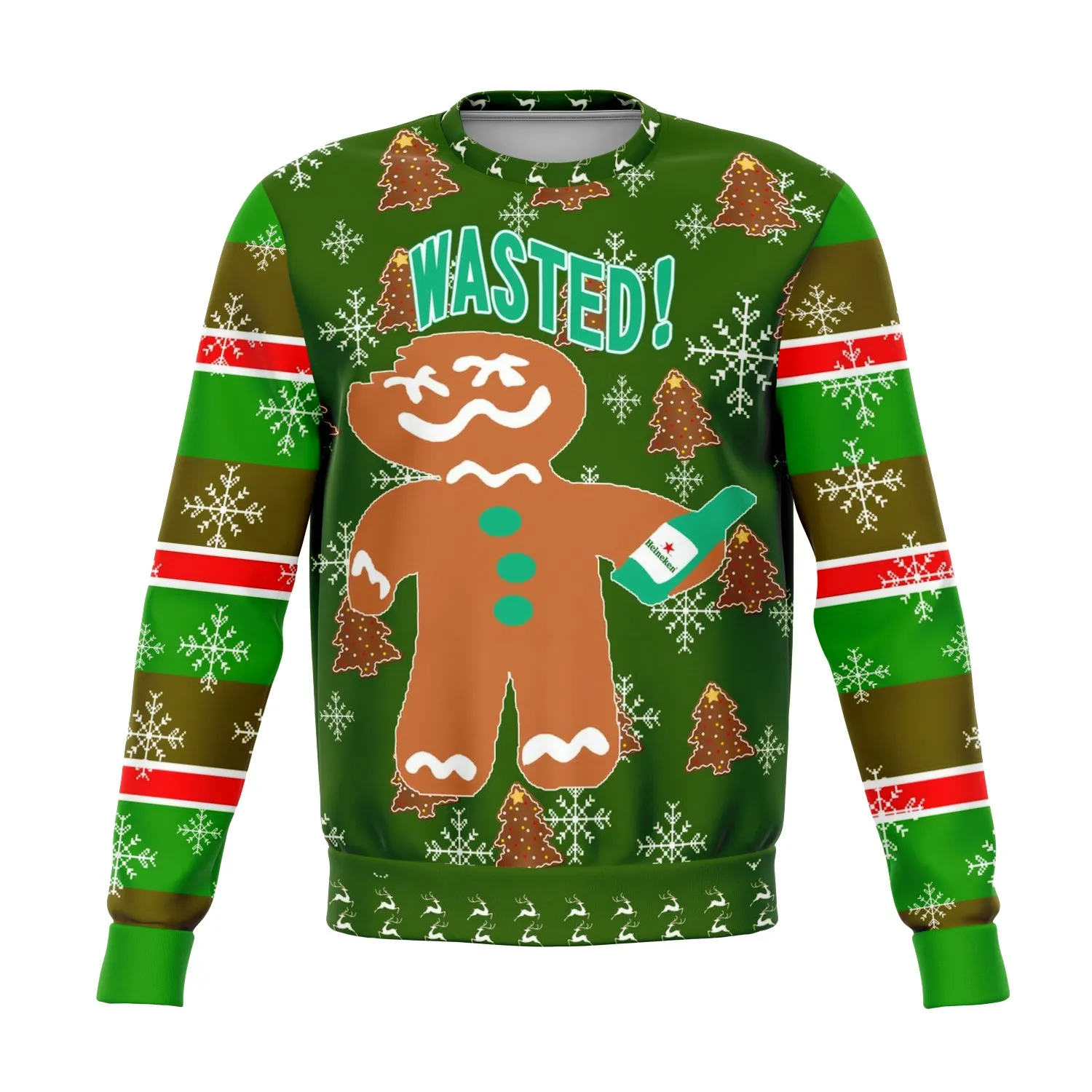 Wasted Ugly Christmas Sweater