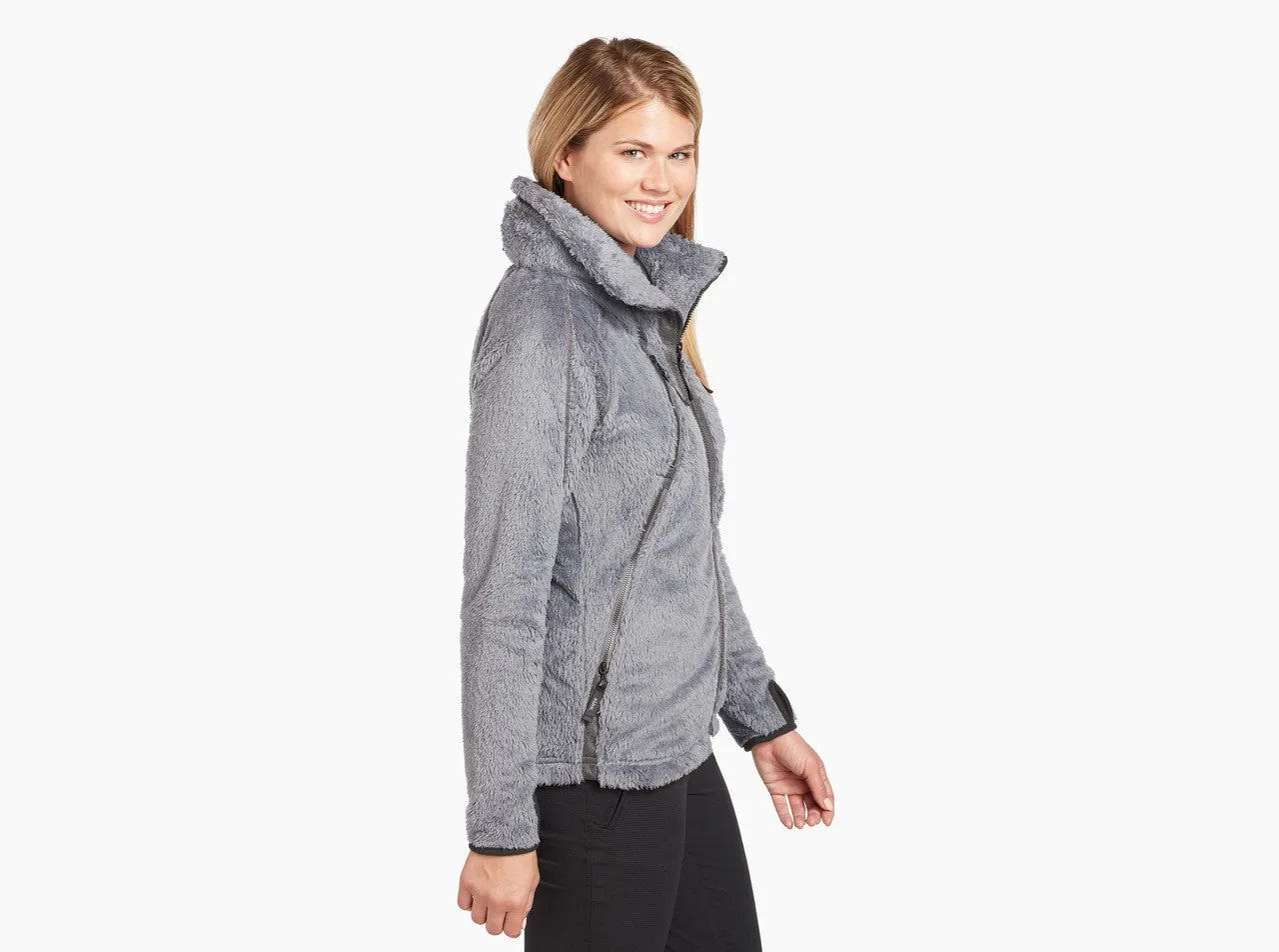 Women's KÜHL | Soft Plush Italian Fleece Flight Jacket | Flint