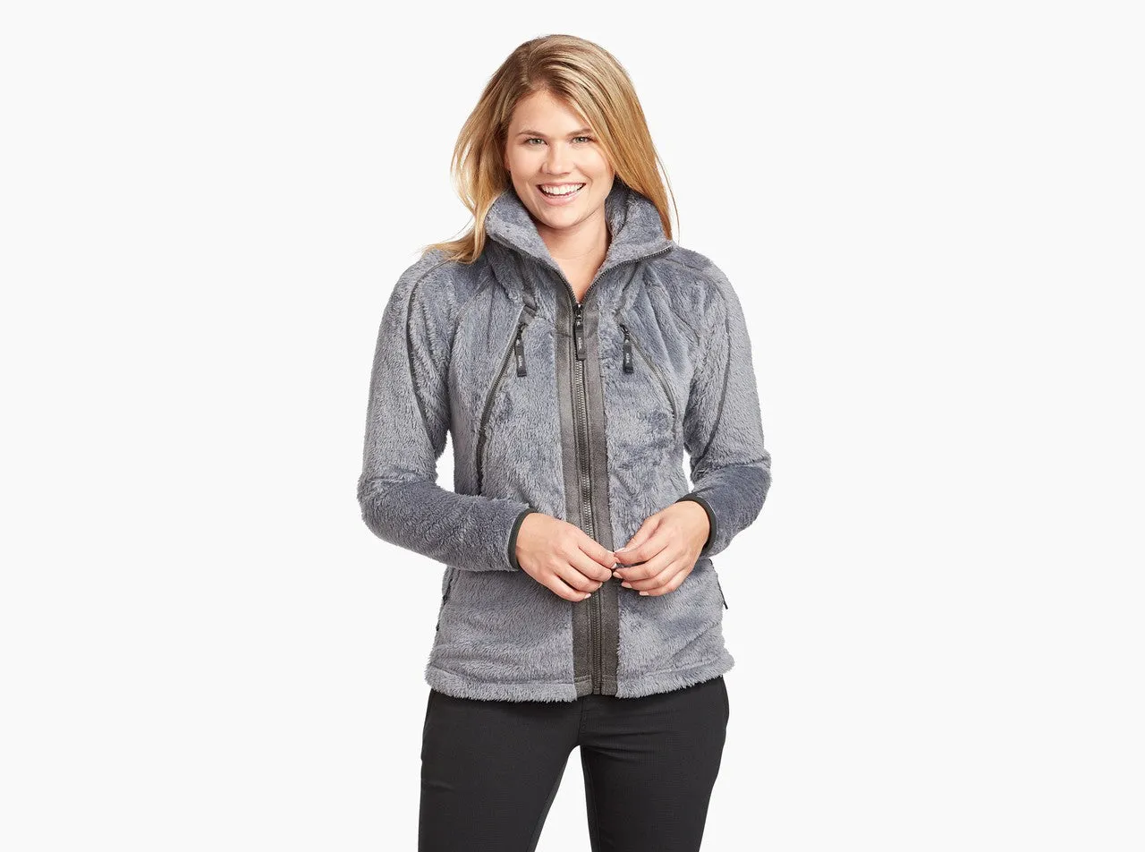 Women's KÜHL | Soft Plush Italian Fleece Flight Jacket | Flint