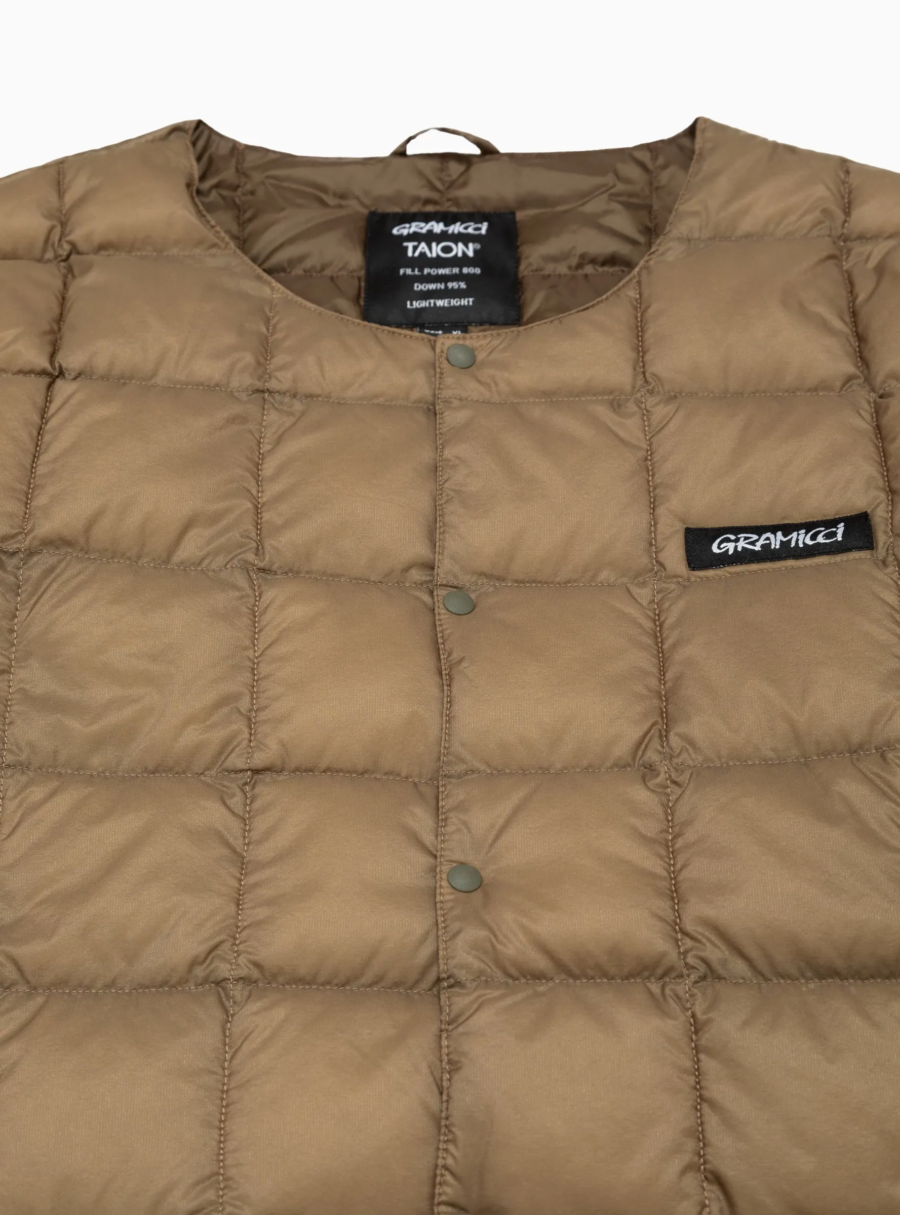 x TAION Inner Down Jacket Beige