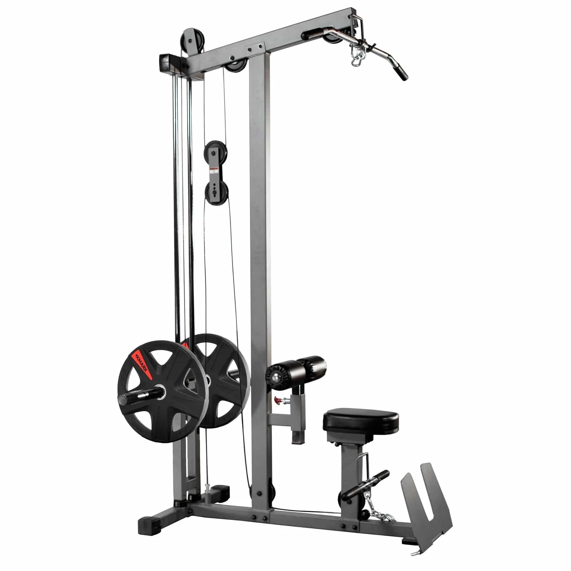 XMark Lat Pull-Down Machine with Upgraded Accessory Kit - XM-7618-UPGRADED