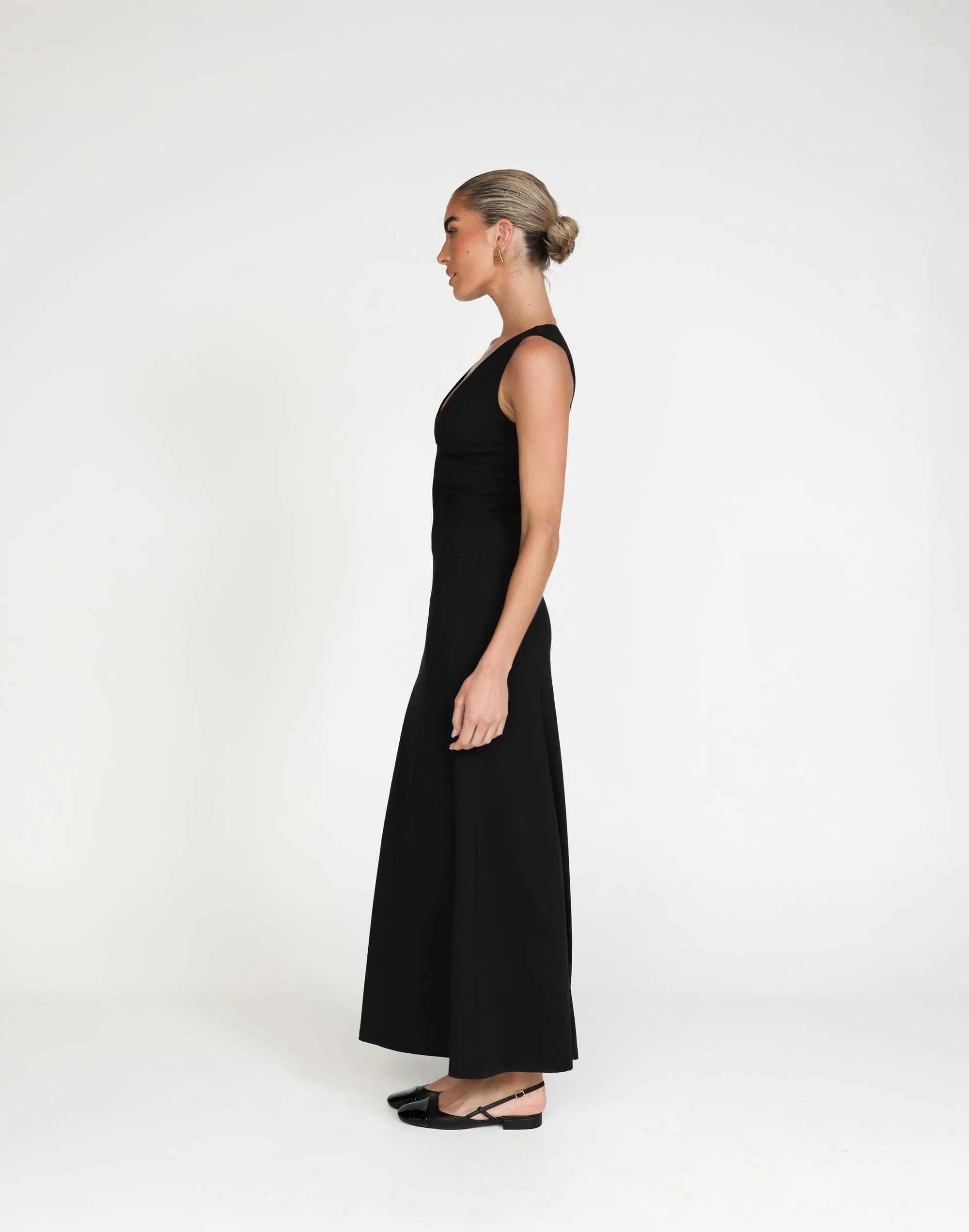 Zira Maxi Dress (Black)